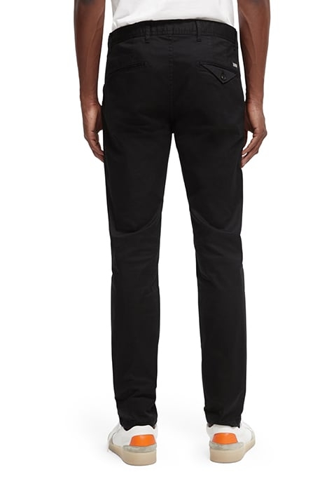 ESSENTIALS - MOTT SUPER SLIM FIT CHINO BLACK 2