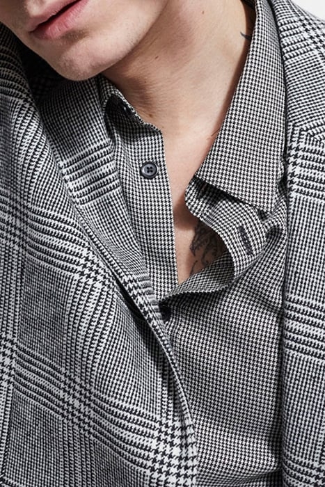 JACKET ONLY 2 BUTTONS BLACK WHITE 6