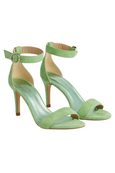 FS IVY HEELED SANDAL GREEN 2
