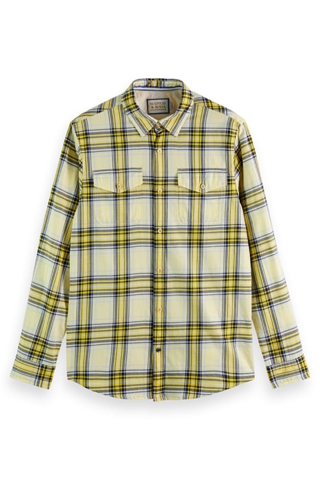 FLANNEL CHECK SHIRT YELLOW CHECK 1