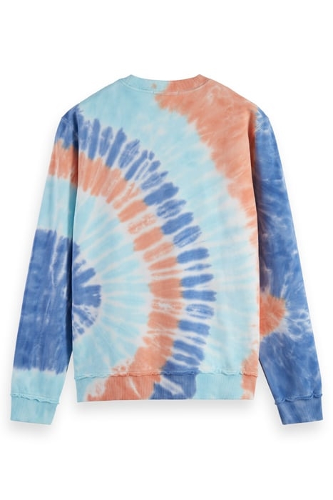 TIE-DYED SWEATSHIRT PINK/ BLUE TIE DYE 2
