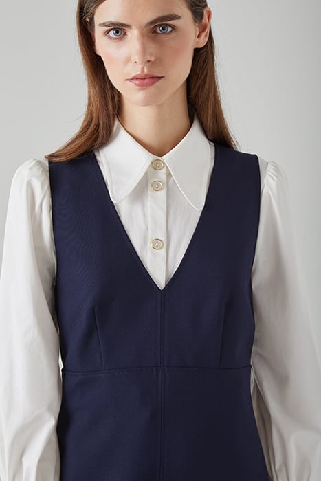 DR MARINER PINAFORE DRESS NAVY 4