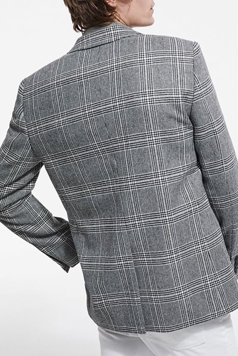 JACKET ONLY 2 BUTTONS BLACK WHITE 5