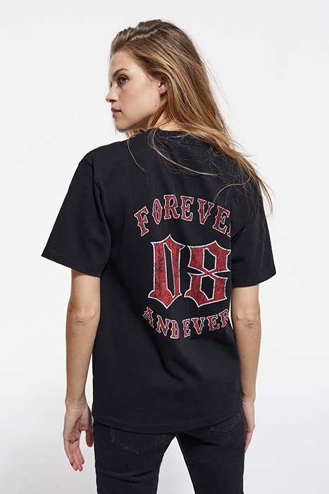 SKULL FLAME T-SHIRT STONE 2