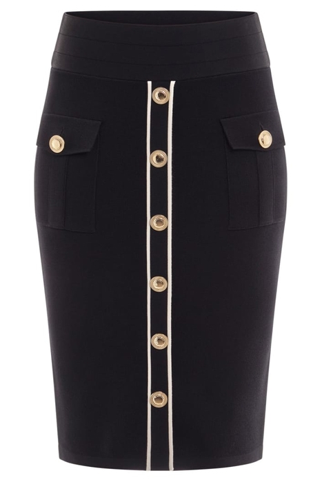 ISA BANDAGE SKIRT JET BLACK 4