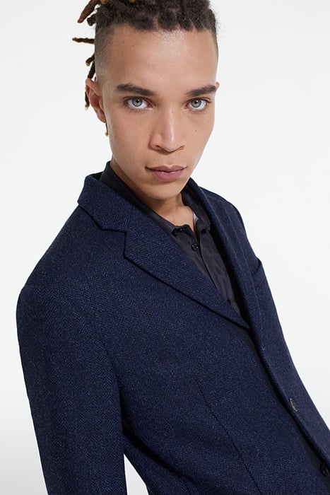 JACKET ONLY ZIG ZAG PATTERN NAVY 6