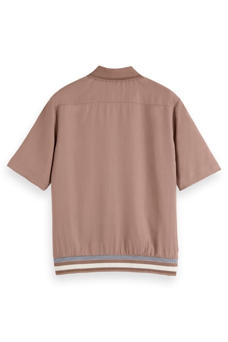 TENCEL POLO SHIRT DRIFTWOOD 2