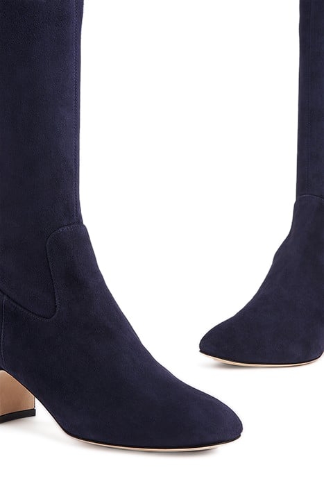 KIRA STACK HEEL KIRAN NAVY 3