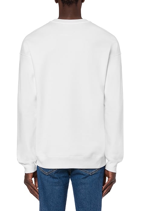 MOSCHINO'S ICE CREAM COTTON SWEATSHIRT WHITE 2