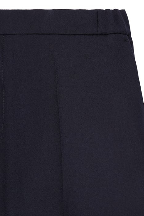 SUIT TROUSERS WITH ELASTIC BELT NAVY 6