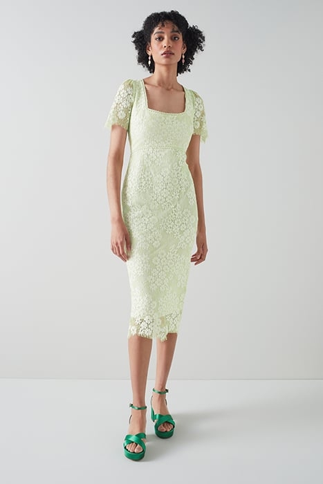 DR POSY - SOFT LACE FITTE PISTACHIO 2
