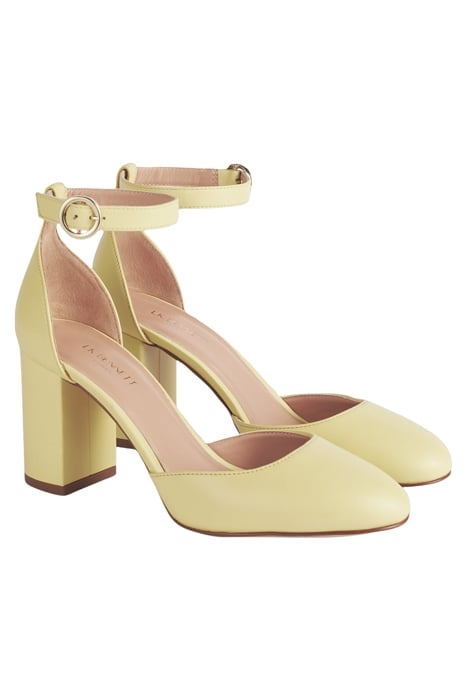 OC SIMMI BLOCK HEEL YELLOW 2