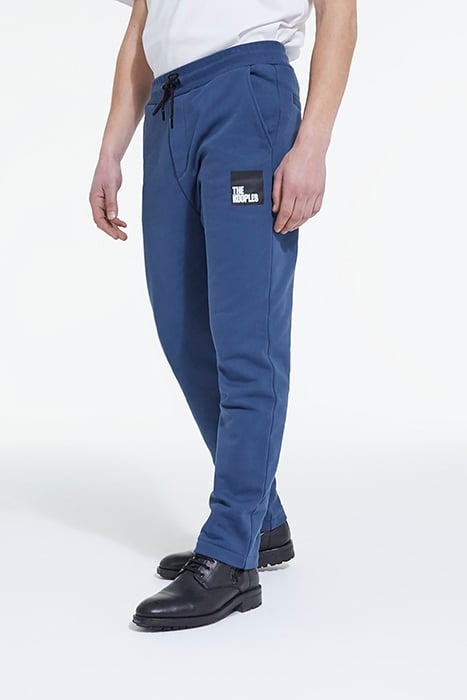 GRAY JOGGERS NAVY 1