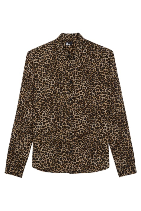 LITTLE LEO SILK SHIRT LEOPARD 3