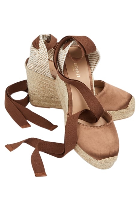 CS ESMERELDA WEDGE SANDAL LIGHT BROWN 3