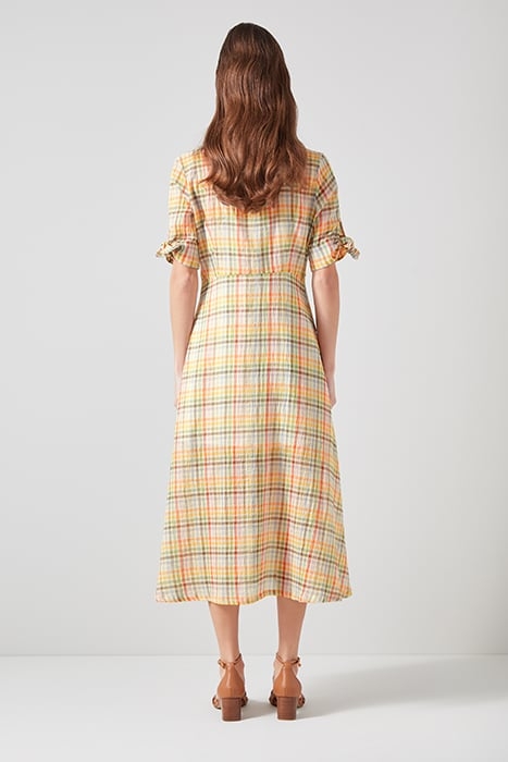 DR SAFFRON COTTON DRESS MULTI 2