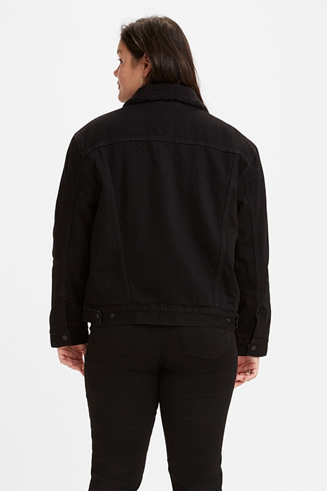 EX DENIM JACKET BLACK 2