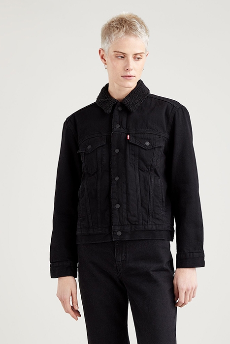 EX DENIM JACKET BLACK 6