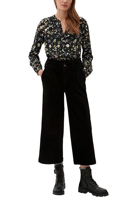 S.OLIVER BLOUSES GREY/BLACK 3