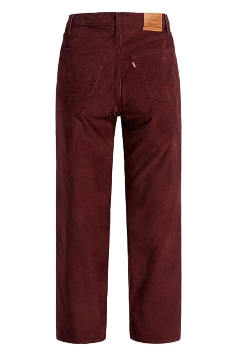 RIBCAGE STRAIGHT JEANS RED 4