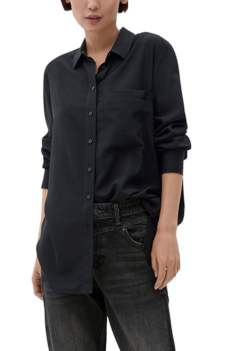 S.OLIVER BLOUSES BLACK 1