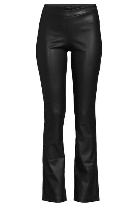 NEW SALLY PANT JET BLACK LEATHER 3