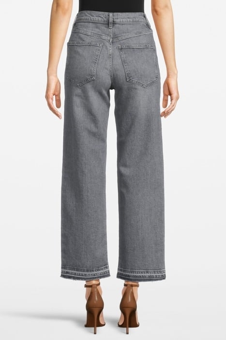 COTTON PANTS RINSED GREY W 2