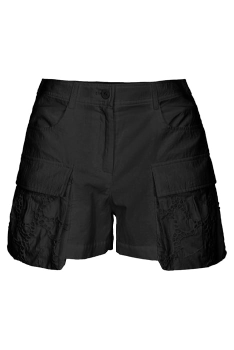 SAINT TROPEZ SHORTS TELA PARACADUTE CON DETTAGLI SANGALLO BL 3