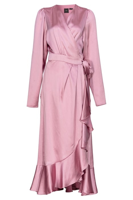 ARCHITETTO ABITO RASO FLUIDO STRETCH WOODROSE 1