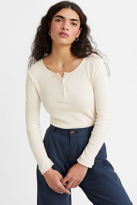 DRY LONG-SLEEVED TOP BEIGE 3