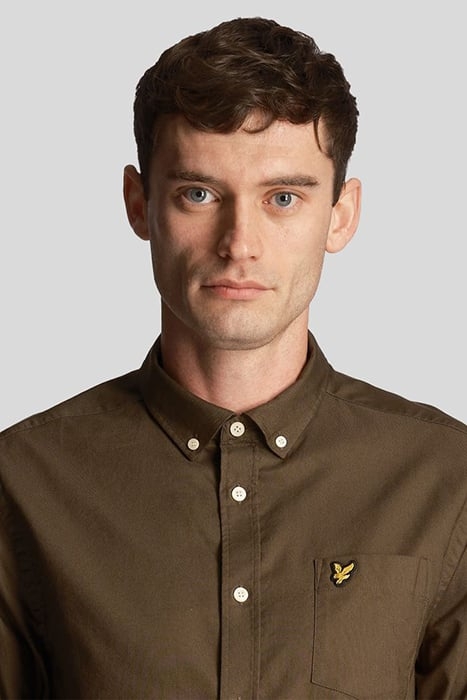 REGULAR FIT LIGHT WEIGHT OXFORD SHIRT OLIVE 5