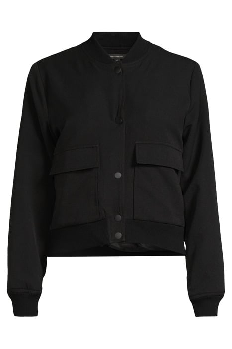 BOMBER UTILITY POCKET JACKET BLACK 5