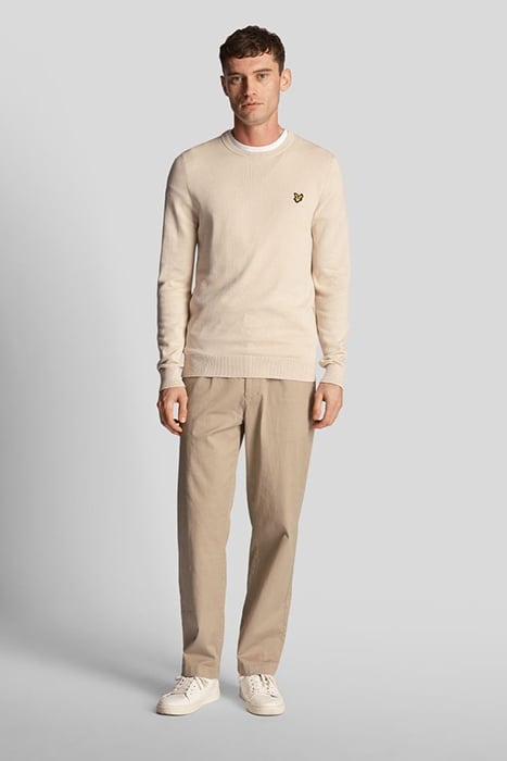 COTTON CREW NECK JUMPER COVE 3