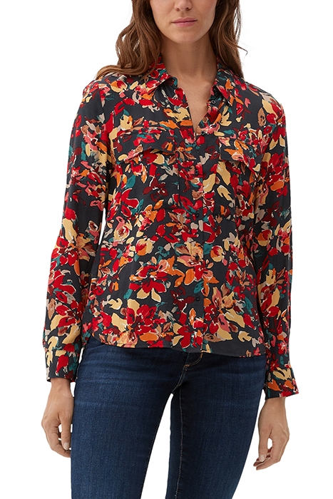 S.OLIVER BLOUSES BLUE 1