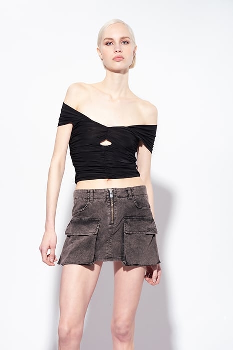 GIRONA GONNA DRILL LAVATO BLACK 1