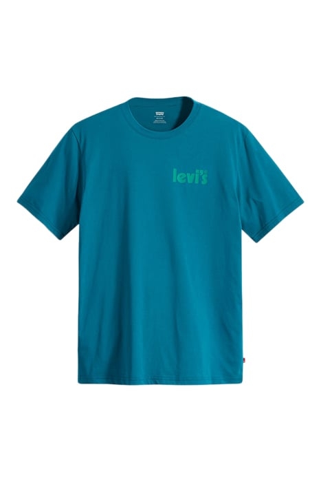 SS PRINTED T-SHIRT BLUE 3