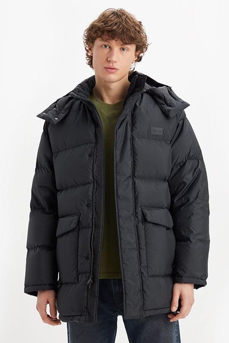 LAUREL PUFFER COAT IN BLACK 5