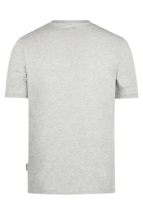 ESSENTIAL LOGO T-SHIRT MEDIUM GREY MELANGE 2