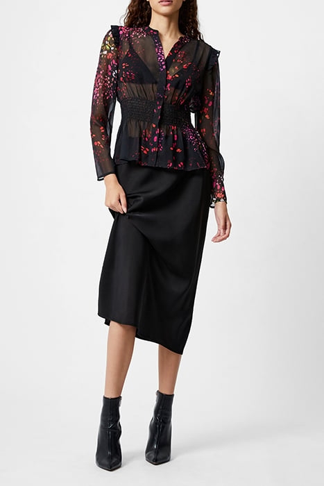 ELISE RUCHED WAIST BLACK 2