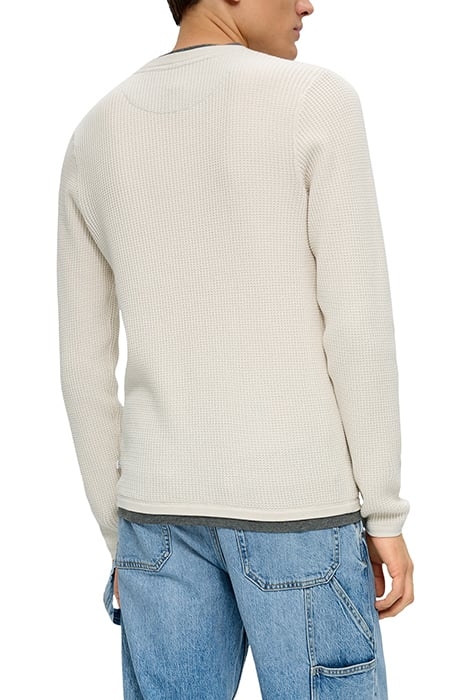 S.OLIVER PULLOVER WHITE 2