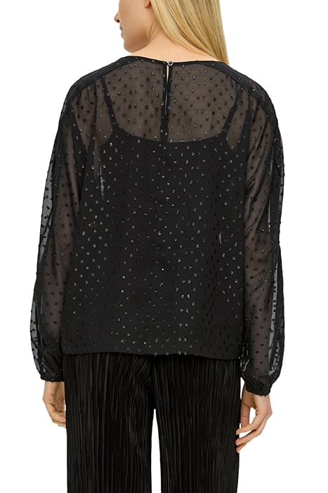 S.OLIVER BLOUSES BLACK 2