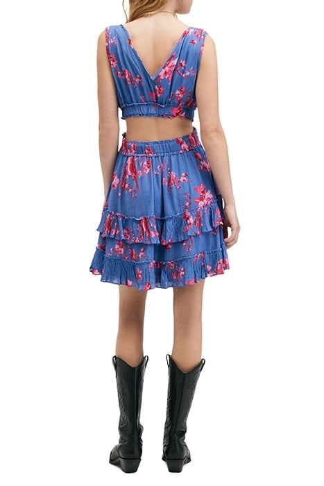 MIKAYLA IONA DRESS NEON PINK 3