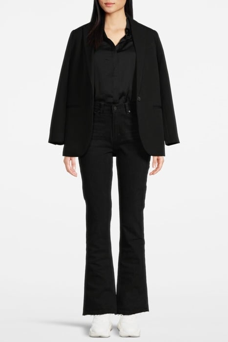 SHIRT WITH SPLIT BARREL CUFF BLACK 2