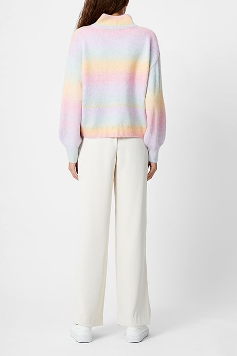BABYSOFT SPACE DYE 1/2 ZIP PASTEL MULTI 2