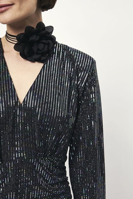 ARCY SPARKLING PARTY DRESS RAVEN 5