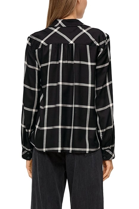 S.OLIVER BLOUSES GREY/BLACK 2