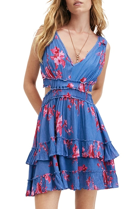 MIKAYLA IONA DRESS NEON PINK 1