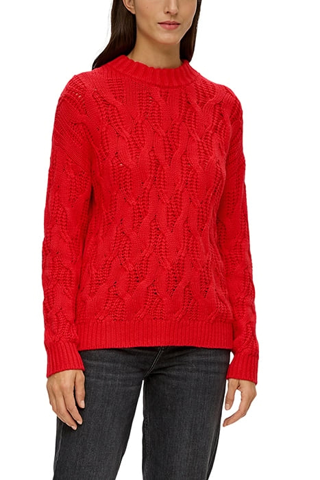 S.OLIVER PULLOVER RED 1