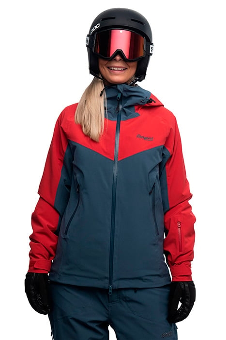 OPPDAL INSULATED W JACKET ORION BLUE/RED 1