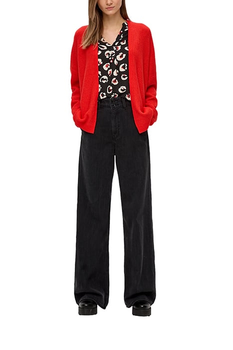 S.OLIVER BLOUSES GREY/BLACK 4